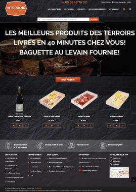 Site e-commerce réalisé