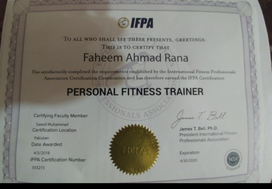 IFPA Personal Trainer Certification
