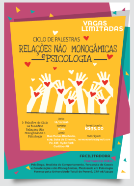 1ª Palestra de Relações Não Monogâmicas e Psicologia