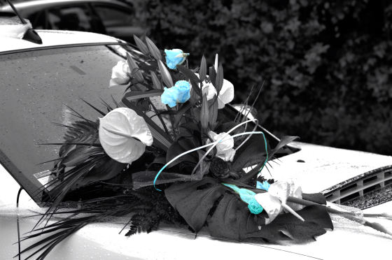 voiture de mariage