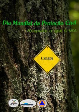 Cartaz proteção civil