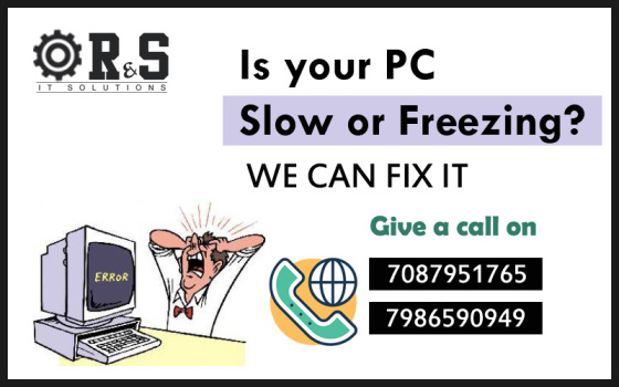 PC Slow or Freezing. We can Help!