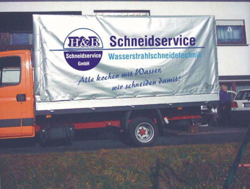              LKW Planenbeschriftung