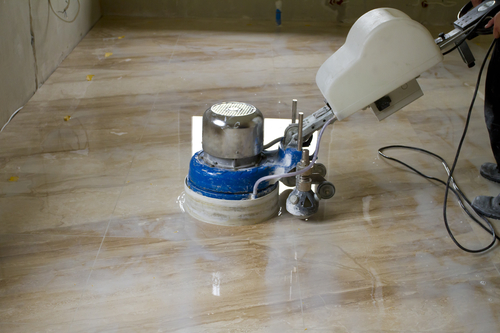 Marble polishing