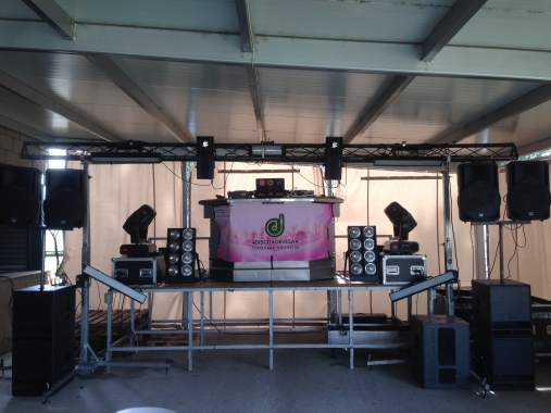 disco movil escenario
