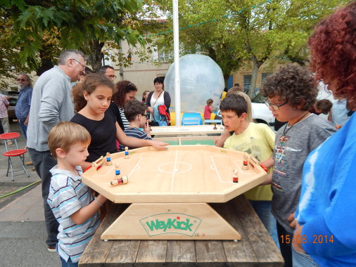 Olympiade organisée lors de la fête locale de Caraman (31)