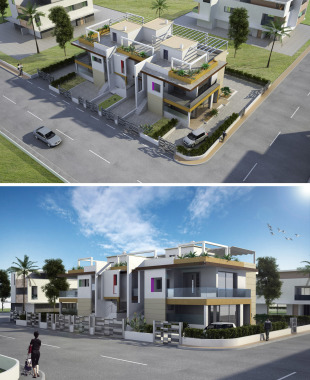 2015-Progettazione di tre villette a schiera