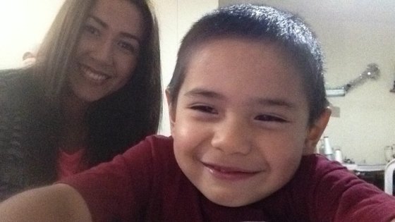 Probando la camara principal del movil con Samuel