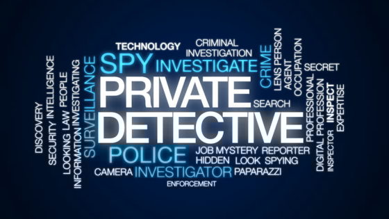 Private detective investigator in Pakistan.