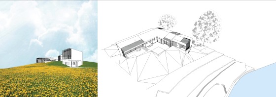 MAISON DE FAMILLE AU BORD D’UN ÉTANG