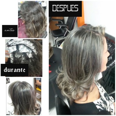 cambio de loock mechas Destellos de ceda