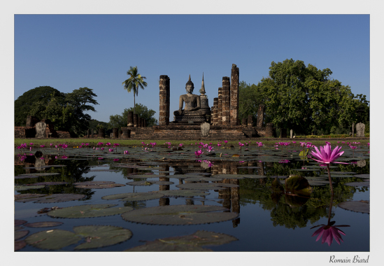 Bouddha dans un temple en Thaïlande