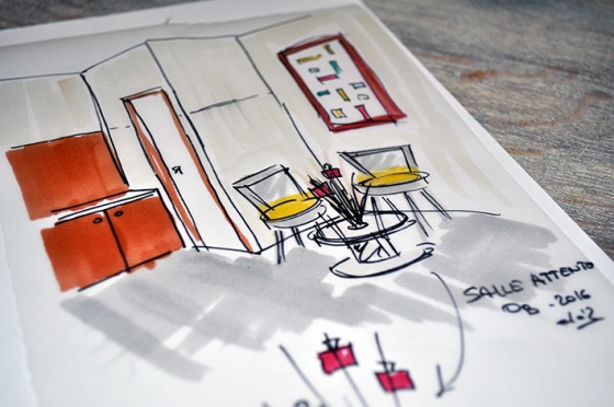 Recherche projet salle d'attente