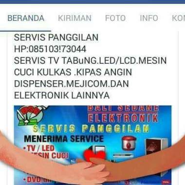 Balisedane Elektronik Servispanggilan