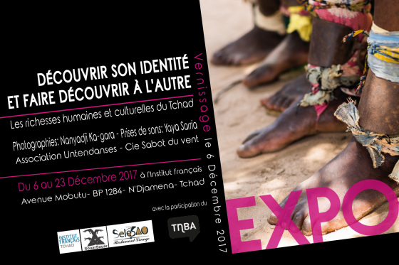 Flyer Exposition photo Institut Français du Tchad