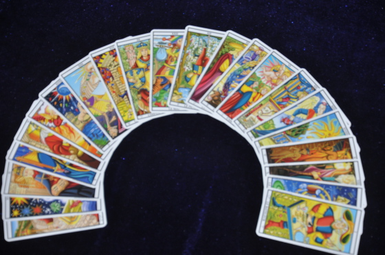 22 arcanes du tarot de marseille