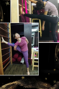 Beginners private after 2 session  improvement flexibility