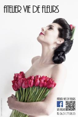 Bustier de tulipes