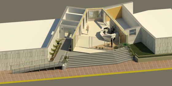 Diseño de remodelacion Hall de acceso
