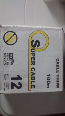 Cable antiflama, num 12.