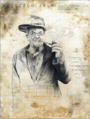 Desenho sobre papel