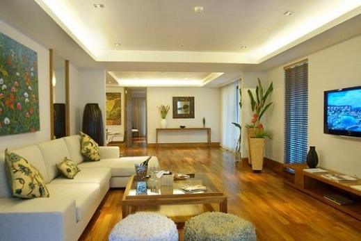 Salon design moderne et lumineux