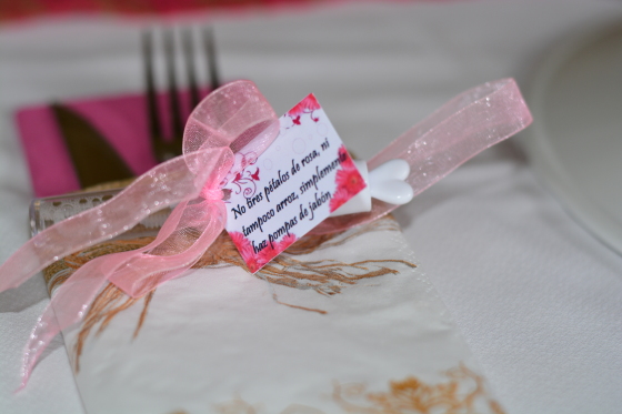Detalle para los invitados.