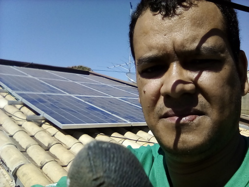 Instalação de Painéis fotovoltaicos em uma residência