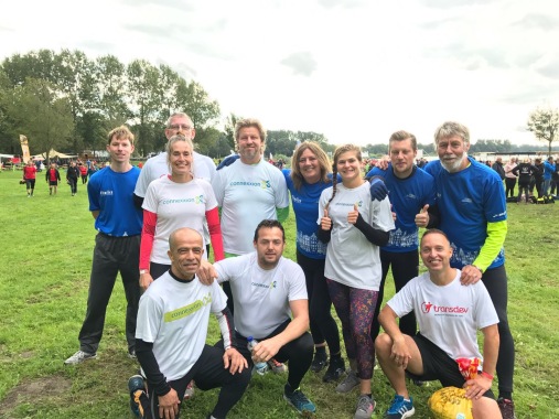 Met Connexxion medewerkers de Bootcamprun in  geestmerambacht meegedaan.
