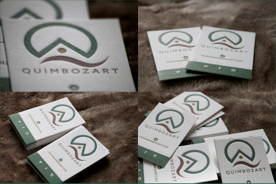 Cartes de visite et Logo Quimbozart