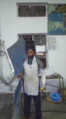 Aluminium corona control Ring(CCRing)welding