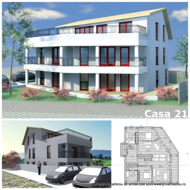 Locuinta cu 4 apartament