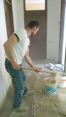 Lavoro presso la casa di un mio carissimo amico