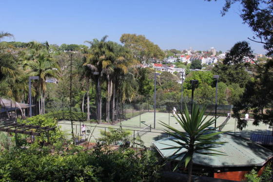 Court 1 & 2 from above