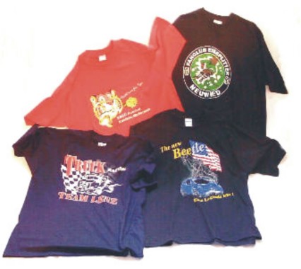                      Bedruckte T-Shirt