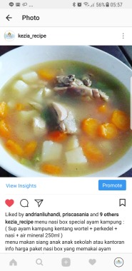 sup wortel ayam
