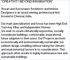 Ansari And Associates And Interior Designers