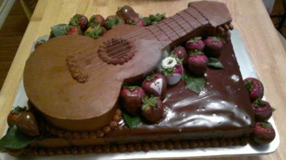 Delicious flavour of chocolate with strawberry.mouth watering chocolate strawberry cake