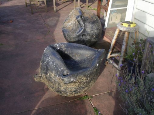 Portarlington,  Mussel Floats before