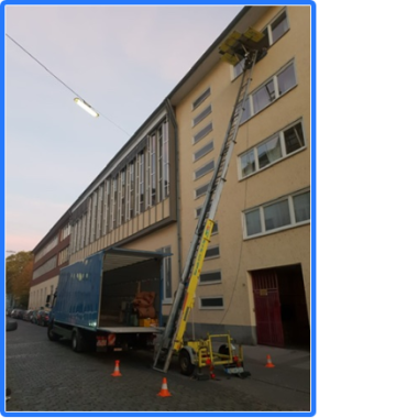 Umzug mit Möbellift