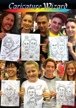 LIVE Caricature