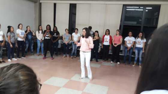 Yoga Lúdico na Faculdade Anhanguera