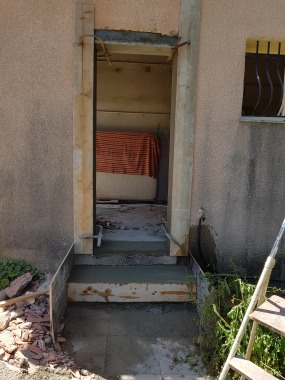 Ouverture pour une porte 