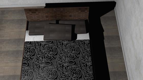 Letto in 3D