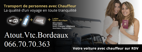 CHAUFFEUR PRIVE BORDEAUX MERIGNAC