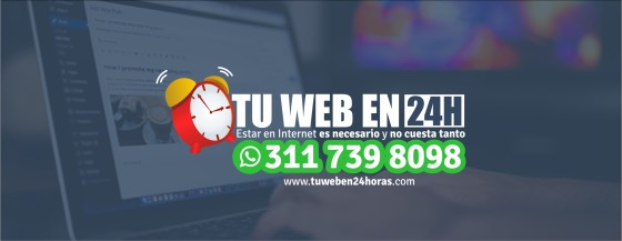 Diseño tu página web en 24 horas