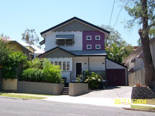Character House on a subdivided small lot, Paddington
