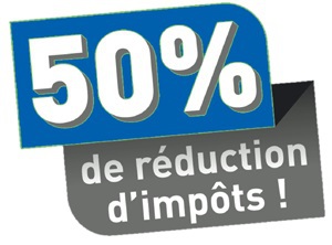 Profitez de 50% de Réduction ou Crédit d'impôts !