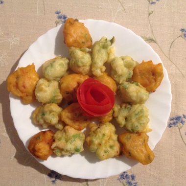 Accras morue, crevette et saumon
