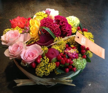 Gâteau de fleurs pour fêter les mamans!